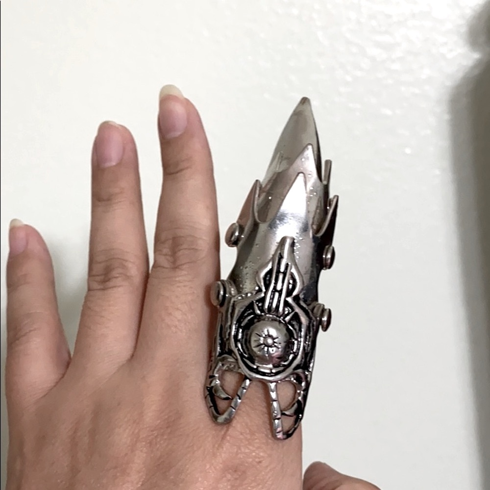 Articulated Finger Armor Ring - image 1